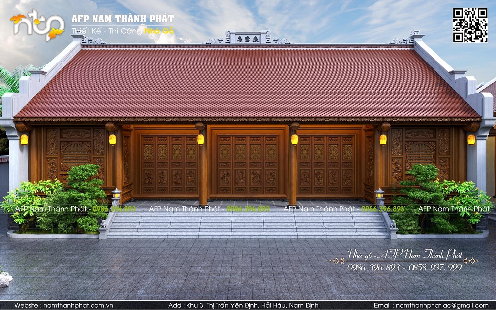 Mê Mẩn Với Những Mẫu Nhà 5 Gian Đẹp Ấn Tượng Cực Đáng Xây