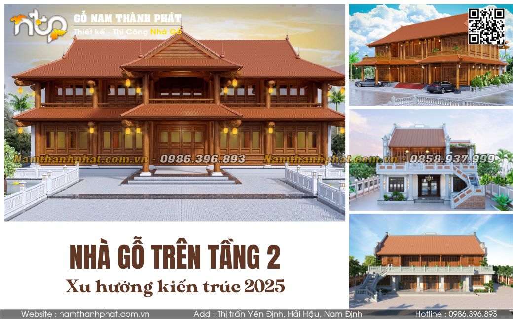 Nhà Gỗ Trên Tầng 2: Xu Hướng Kiến Trúc Hiện Đại Kết Hợp Truyền Thống