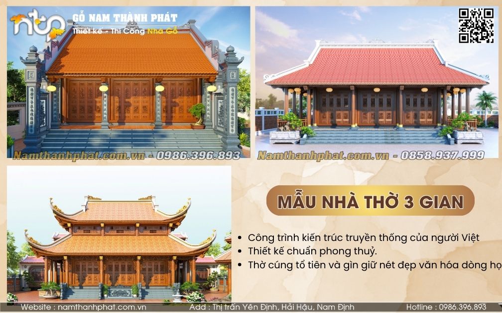 Nhà Thờ Họ 3 Gian – Kiến Trúc Truyền Thống Mang Đậm Bản Sắc Dân Tộc