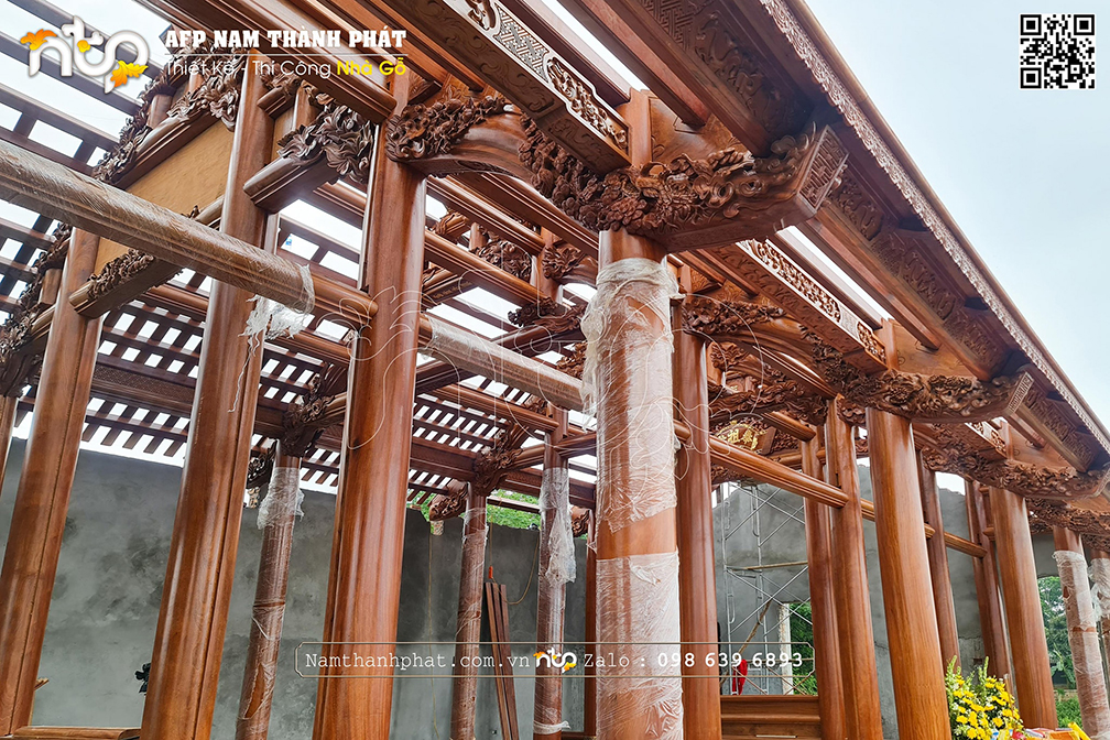 Ngắm nhìn những cấu kiện đẹp của nhà gỗ cổ truyền Bắc Bộ
