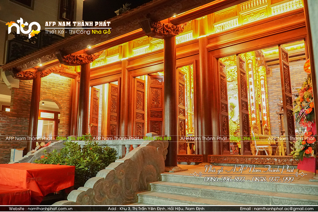 Mẫu nhà 3 gian Miền Bắc l AFP NAM THÀNH PHÁT